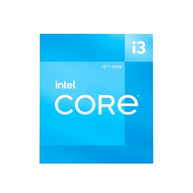 Intel ® Core i3-12100 Processor, 4.30 GHz LGA 1700 Socket